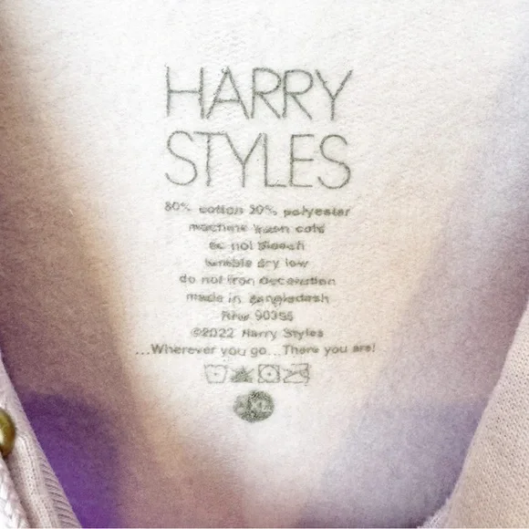 Harry Styles | Official Love on Tour 2023 Merch Harry's House Lilac Hoodie - Picture 6 of 8